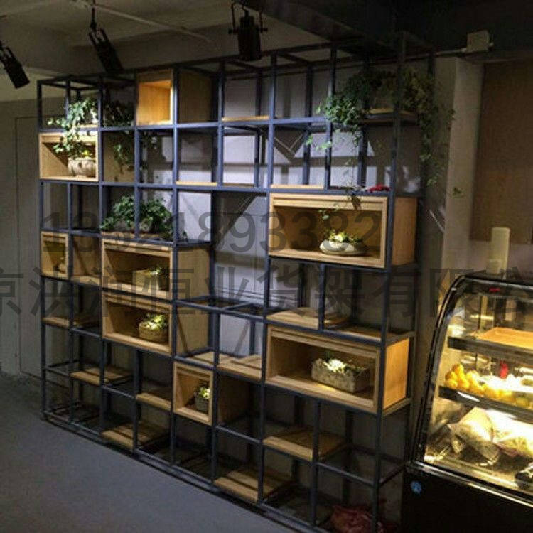 鐵木鋼木結合貨架